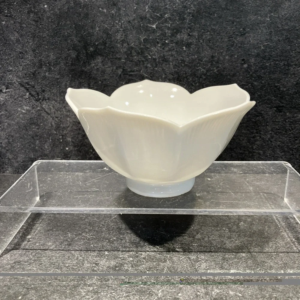 Pier 1 Lotus Flower Shaped Rice Cereal Potpourri Bowl Set of 3 Small